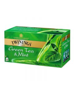 Tea Bag Twining Green Mint 25 Bags