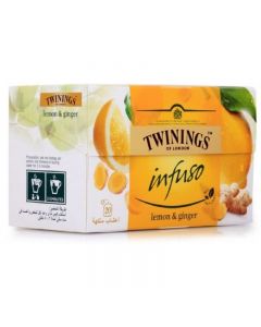 Tea Bag Twinings Infuso Lemon Ginger 20 Bags