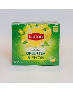 Tea Bags Lipton Green 100 Bags  - Pkt