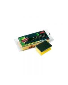 Dishwash Sponge Scotch Brite  Nail Saver 3 Pcs - Pkt